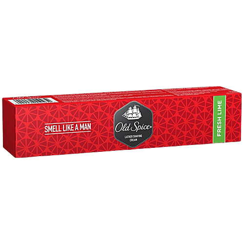 OLD SPICE Lather Shave Cream - Fresh Lime 70 g