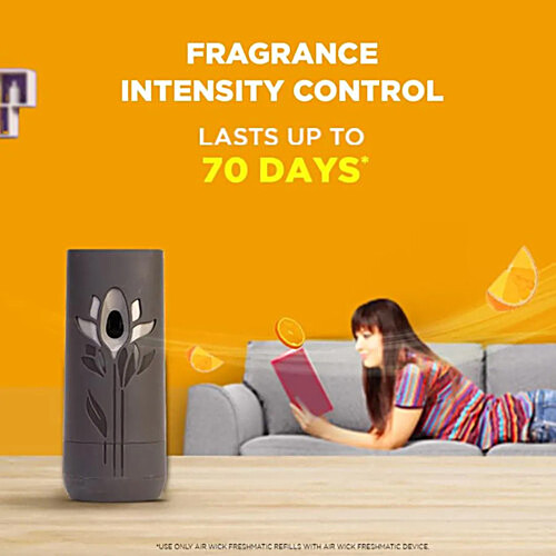 AIRWICK Freshmatic Automatic Air Freshener Kit, Lemon & Orange Blossom 2 pcs