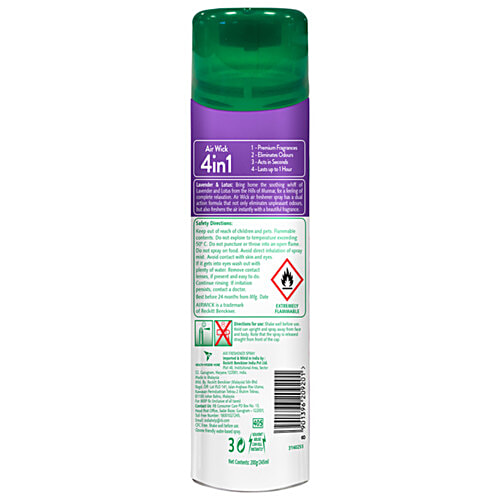 AIRWICK Air Freshener Spray, Lavender & Lotus 245 ml