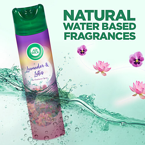 AIRWICK Air Freshener Spray, Lavender & Lotus 245 ml
