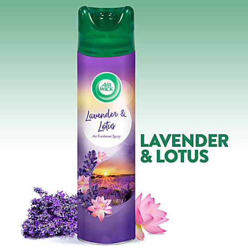AIRWICK Air Freshener Spray, Lavender & Lotus 245 ml