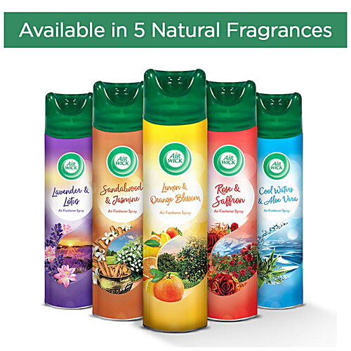 AIRWICK Air Freshener Spray, Lavender & Lotus 245 ml