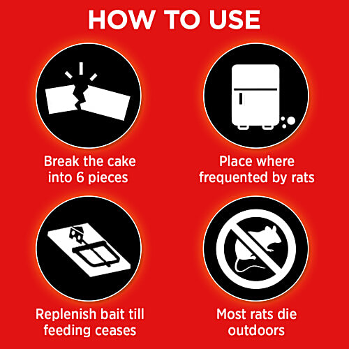 MORTEIN PowerGard Rat Kill Cake 100 g