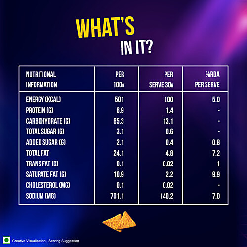 BINGO! Cheese Nachos Flavour 42 g