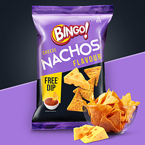 BINGO! Cheese Nachos Flavour 42 g