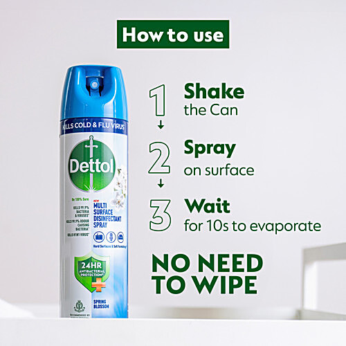 DETTOL Spring Blossom Multi-Surface Disinfectant Spray 225 ml