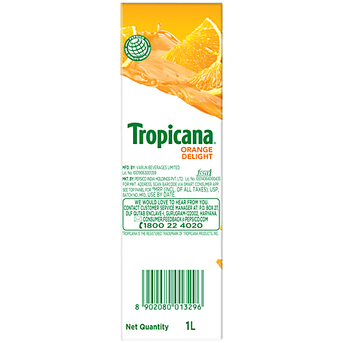 TROPICANA Fruit Juice - Orange Delight 1 L