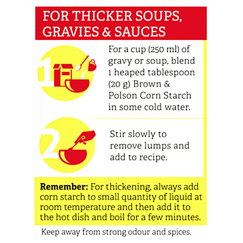 BROWN & POLSON Corn Starch - Thickening Made Easy 500 g