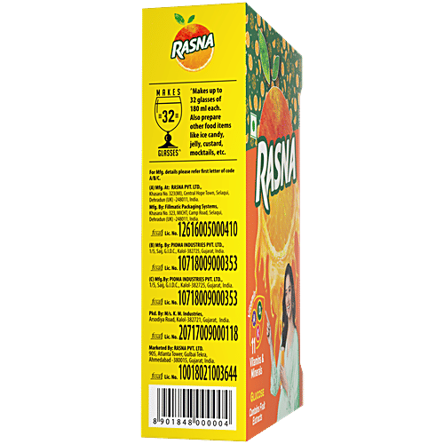 RASNA Nagpur Orange Drink Mix Powder 20 g