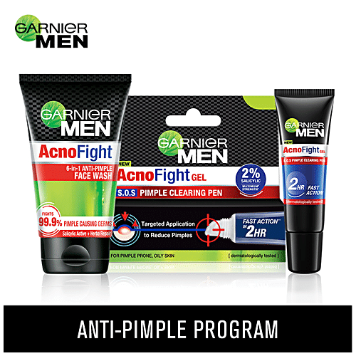 GARNIER MEN Acno Fight Anti-Pimple Face Wash 100 g