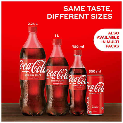 COCA COLA Original Taste Soft Drink - Refreshing 600 ml