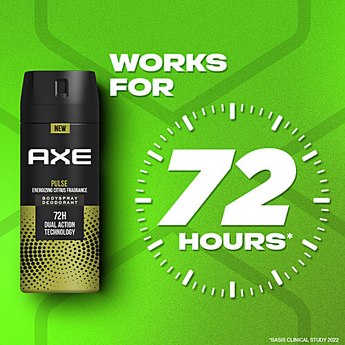 AXE Pulse - Long Lasting Deodorant, Body Spray, For Men 150 ml
