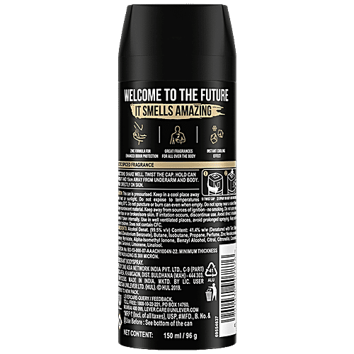 AXE Gold Temptation - Long Lasting Deodorant, Body Spray, For Men 150 ml