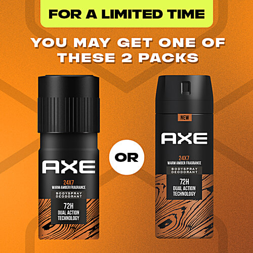 AXE Recharge 24x7 Long Lasting Deodorant Body Spray- For Men 150 ml