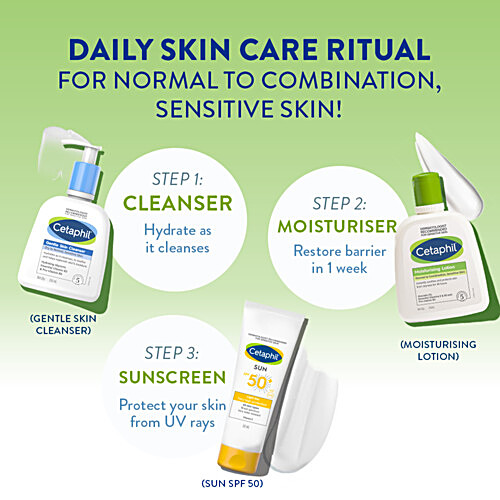 CETAPHIL Moisturising Lotion - Dry, Sensitive Skin, Non-Comedogenic, Fragrance-Free 250 ml