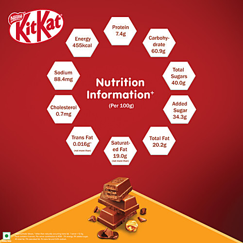 NESTLE  Kitkat Caramel Chocolate Coated Wafer 50 g
