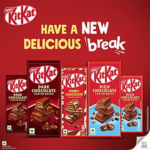 NESTLE  Kitkat Caramel Chocolate Coated Wafer 50 g