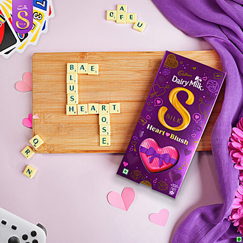CADBURY DAIRY MILK SILK Heart Blush Chocolate Bar 250 g