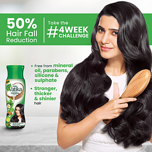 DABUR VATIKA Enriched Coconut Hair Oil - With 10 Herbs 450 ml